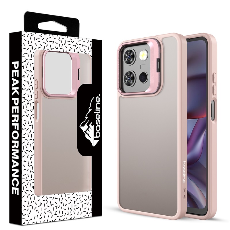 Motorola Moto G 5G (2025) - Pink - baseline InFrame Case with Kickstand