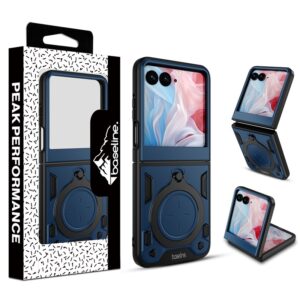 Motorola razr (2025) - Blue - baseline Anti-Drop Hybrid Protector Case (with Ring Stand)