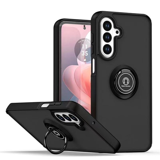 Matte Ring Case for Galaxy A17 5G - Black