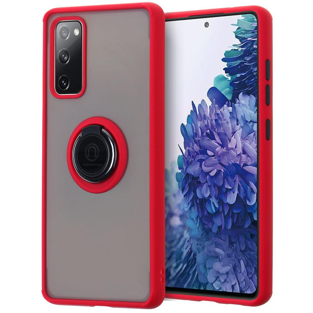 Galaxy A16 5G  - Matte Ring Case - Red