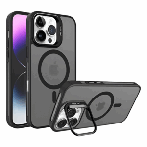 iPhone 16e / 14 / 13 - Magsafe Camera Stand Case - BLK