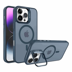 iPhone 16e / 14 / 13 - Magsafe Camera Stand Case - BLU
