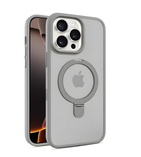 iPhone 16e / 14 / 13 - MagStand Case - Gray