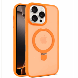 iPhone 16e / 14 / 13 - MagStand Case - Orange