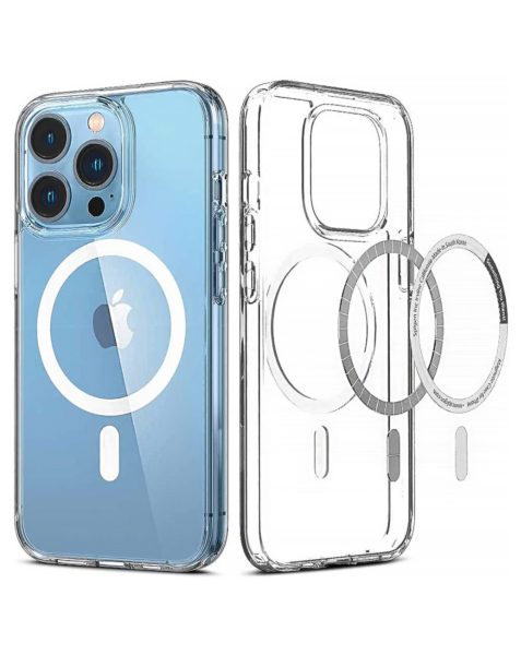 iPhone 16e / 14 / 13 - Wireless Charging Clear Case
