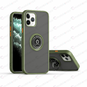 Matte Ring Case for iPhone 15 - GREEN