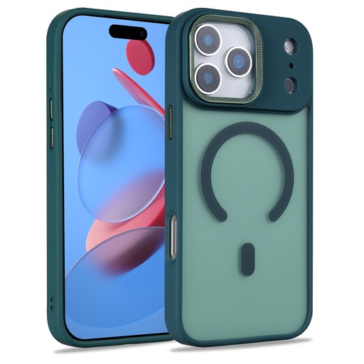 iPhone 17 Pro Max Matte Focus Case with Magsafe - Dark Green