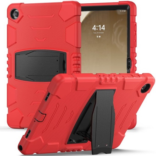 Heavy Duty Rugged Case for Galaxy Tab A9 Plus-RED