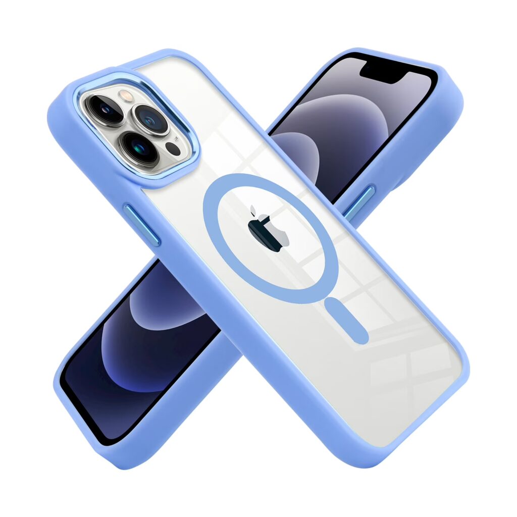 Clear Focus Case with Magsafe for iPhone 15 - BLU