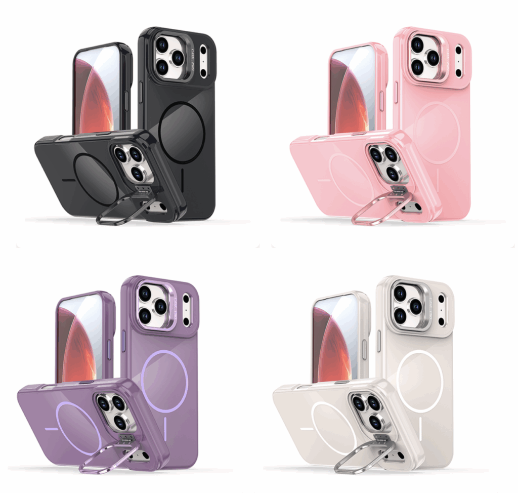 iPhone 17 Air Cases - Pastel Hard Stand Case