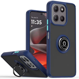 Matte Ring Case for Motorola Edge 5g 2025-BLU