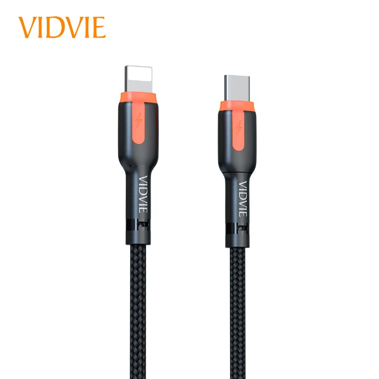 Type C to iPhone Data Cable | VIDVIE CB499 | PD 20 watts 2.4a
