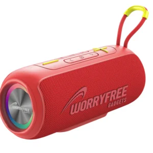 Wireless Portable Bluetooth Speaker - RGB Lights - P26 - RED